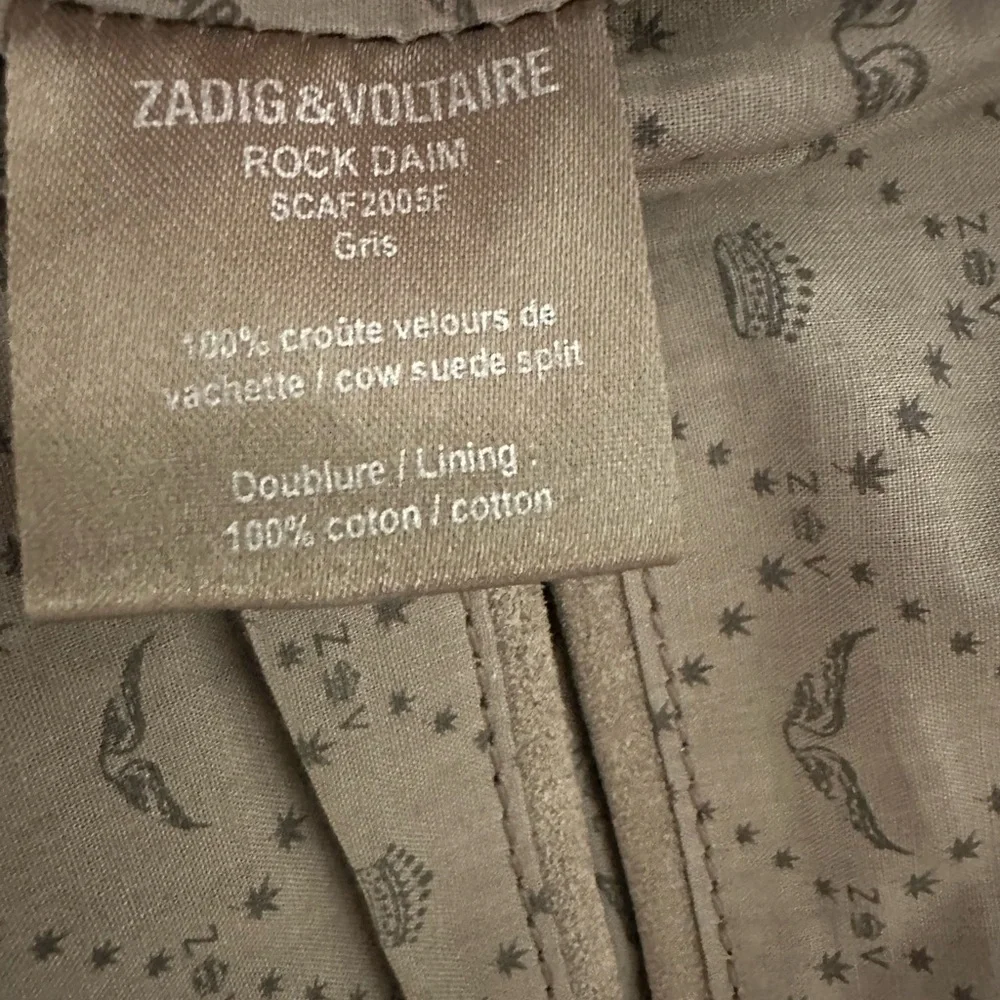 ZADIG & VOLTAIRE  SUEDE BAG - Picture 5 of 16